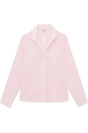 Inès de la Fressange Bluser & Skjorter, Dame, Lyserød, 2XS, Bomuld, Noa bomuldstop