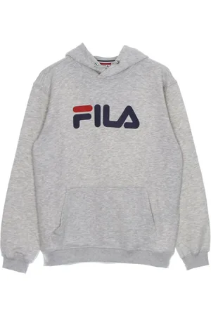 Fila Sweathshirts & Hoodies, Herre, Grå, M, Bomuld, Lys Grå Melange Hættetrøje