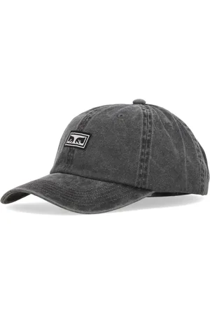 Obey Tilbehør, unisex, Sort, ONE SIZE, Bomuld, Buet Skygge Unisex Øje Ikon Hat