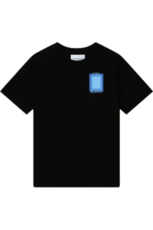 Casablanca Top, Herre, Sort, XL, Bomuld, Gradient T-shirt