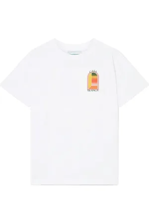 Casablanca Top, Herre, Hvid, 2XL, Bomuld, Gradient L