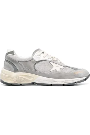 Golden Goose Sko, Herre, Flerfarvet, 42 EU, Suede, Dad Star Net Suede Sneakers