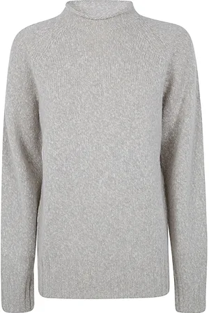 DRUMOHR Strik, Herre, Grå, 2XL, Uld, Stilfuld Turtleneck Sweater til Kvinder