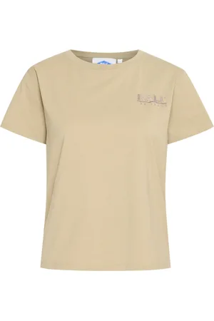 Ball Top, Dame, Grøn, XS, Uld, Sølv Salvie T-shirt Stilfuld Rund Hals