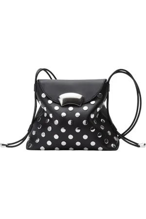 3.1 Phillip Lim Taske, Dame, Sort, ONE SIZE, Uld, Petite Soft Studs Skuldertaske