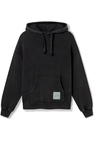 Axel Arigato Sweathshirts & Hoodies, Herre, Sort, M, Bomuld, Patch Washed Hoodie