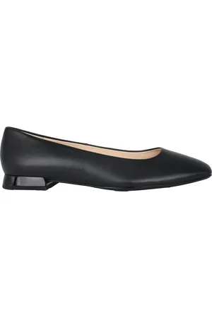 Högl Sko, Dame, Sort, 37 EU, Læder, Elegant Sort Ballerina Sko