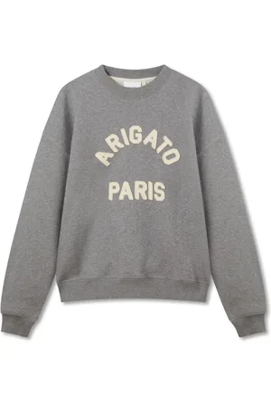 Axel Arigato Sweathshirts & Hoodies, Herre, Grå, S, Bomuld, Pari Sweatshirt