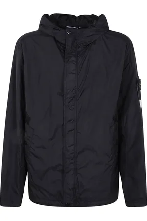 Stone Island Jakke, Herre, Sort, XL, Sporty Vindjakke