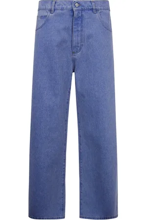 Marni Jeans, Herre, Blå, W33, Uld, Stilfulde denim jeans