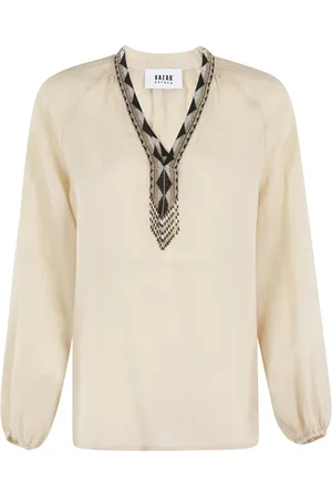 Bazar Deluxe Bluser & Skjorter, Dame, , S, Langærmet Knudebluse