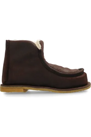 J.W.Anderson Sko, Dame, Brun, 40 EU, Suede, Suede Ankelstøvler