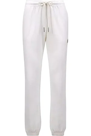 Moncler Bukser, Herre, Hvid, L, Uld, Stilfulde bukser til mænd