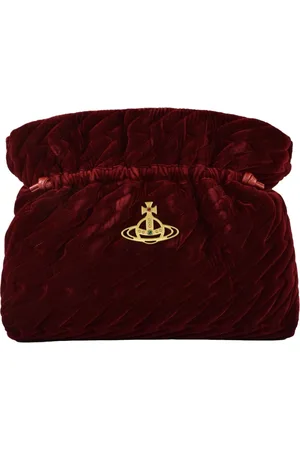 Vivienne Westwood Taske, Dame, Rød, ONE SIZE, Uld, Fiber Skuldertaske