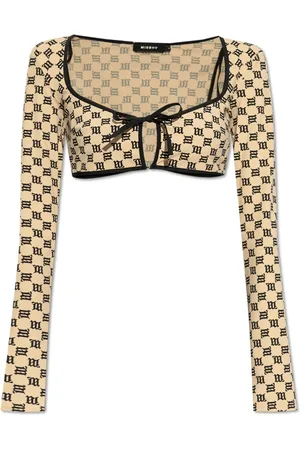 MISBHV Bluser & Skjorter, Dame, , L, Uld, Kort top med monogram