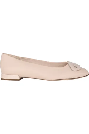 Högl Sko, Dame, , 38 1/2 EU, Læder, læder ballerina sko
