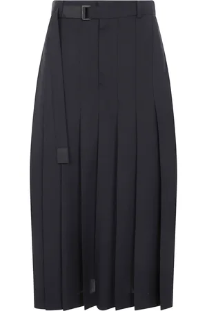SACAI Nederdel, Dame, Sort, M, Elegant Blyantsnederdel
