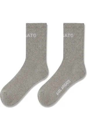 Axel Arigato Undertøj, unisex, Grå, M, Bomuld, Arigato Logo Tube Socks