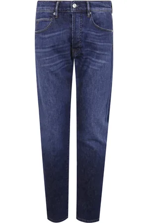 Nine In The Morning Jeans, Herre, Blå, W31, Skinny 5-lomme Rock Bukser