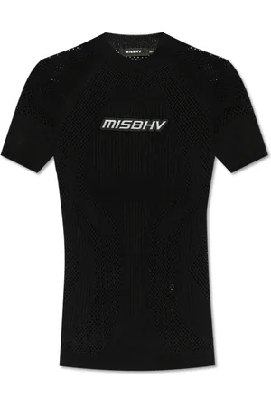MISBHV Top, Dame, Sort, L/XL, Top med logo