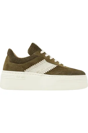 VIA VAI Sko, Dame, Grøn, 41 EU, Læder, Isa Romi Sneakers
