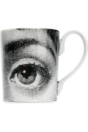 FORNASETTI Home, Dame, Hvid, ONE SIZE, Øjekop Tilbehør Hvid