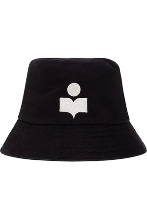 Isabel Marant Tilbehør, Herre, Sort, 58 CM, Bomuld, Haley Bucket Hat