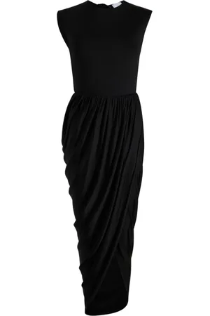 Patou Kjole, Dame, Sort, S, Sort Asymmetrisk Kjole