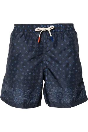 ALTEA Badetøj, Herre, Blå, XL, Print Swim Shorts
