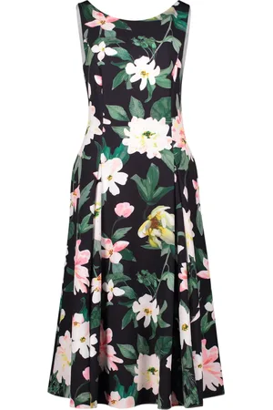 Vera Mont Kjole, Dame, Flerfarvet, L, Blomstret Print Cocktailkjole