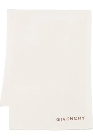 Givenchy Tilbehør, Dame, , ONE SIZE, Uld, 4G Broderet Tørklæde