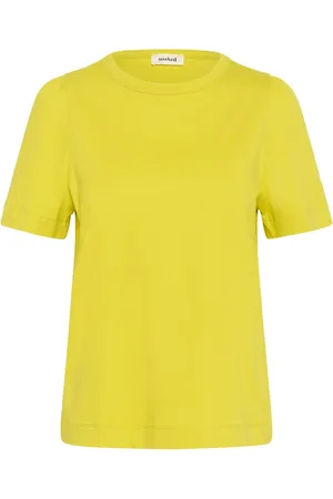 Soaked in Luxury Top, Dame, Gul, M, Bomuld, Snake Eye Tee Top