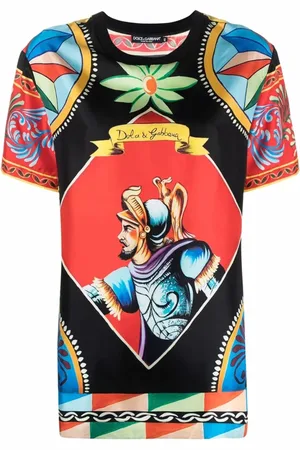 Dolce & Gabbana Top, Dame, Flerfarvet, XS, Uld, Stilfuld TOP til modeentusiaster