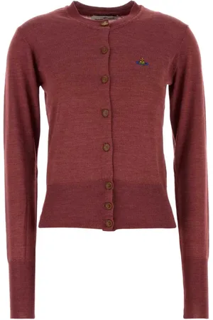 Vivienne Westwood Strik, Dame, Rød, XS, Uld, Rød Uld Bluse