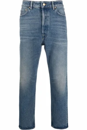 Golden Goose Jeans, Herre, Blå, W34, Bomuld, Slim Fit Medium Stone Jeans