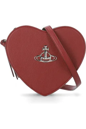 Vivienne Westwood Taske, Dame, Rød, ONE SIZE, Uld, Rød Syntetisk Læder Skuldertaske