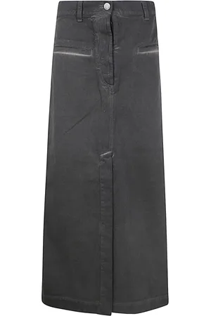 UMA WANG Nederdel, Dame, Sort, M, Elegant Jane Skirts Kollektion