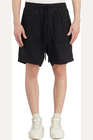 THOM KROM Shorts, Herre, Sort, M, Bomuld, Stretch bomuld Bermuda shorts