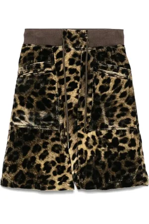 R13 Shorts, Dame, Flerfarvet, XS, Uld, Stilfulde Crossover Shorts