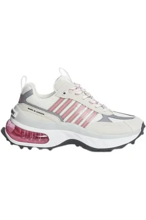 Dsquared2 Sko, Dame, Hvid, 38 EU, Læder, Bubble Sneakers med logo detaljer
