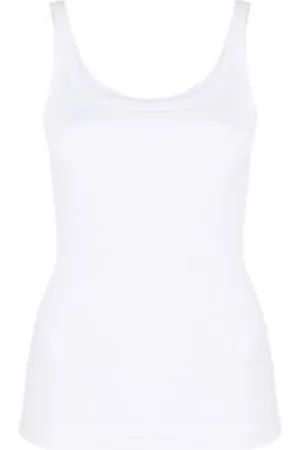 Dolce & Gabbana Top, Dame, Hvid, S, Basis Canele Top
