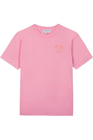 Maison Labiche Top, Herre, Lyserød, M, Bomuld, Krabbe Fest T-shirt