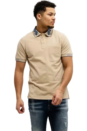 VERSACE Top, Herre, , M, Bomuld, Barok Krave Polo Mænd