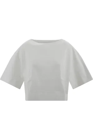 Soeur Top, Dame, Hvid, S, Bomuld, Hvid Bomuld Bådudskæring T-shirt