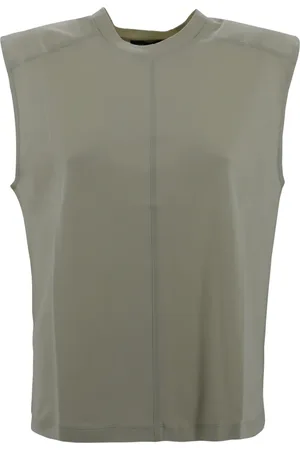 Soeur Top, Dame, Grøn, 2XS, Bomuld, Grøn Crew Neck Ærmeløs T-shirt
