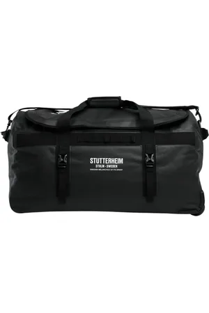 Stutterheim Taske, unisex, Sort, ONE SIZE, Uld, Vandtæt Rulle Duffel Kuffert