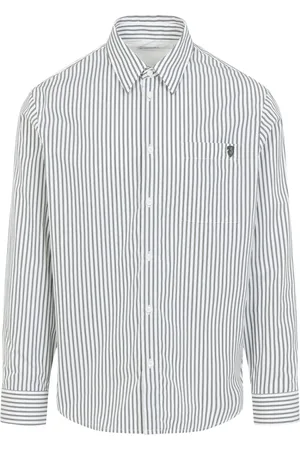 Burberry Skjorte, Herre, Flerfarvet, L, Bomuld, Conifer Chalk Skjorte