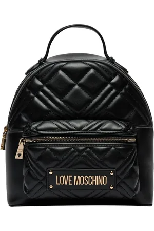 Moschino Taske, Dame, Sort, ONE SIZE, Uld, Sort Moderne Dame Rygsæk
