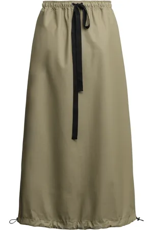 Stutterheim Nederdel, Dame, Grøn, XS, Uld, Vandtæt Maxi Nederdel
