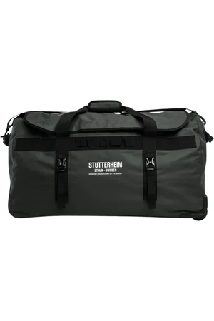 Stutterheim Taske, unisex, Grøn, ONE SIZE, Uld, Vandtæt Rulle Duffel Kuffert